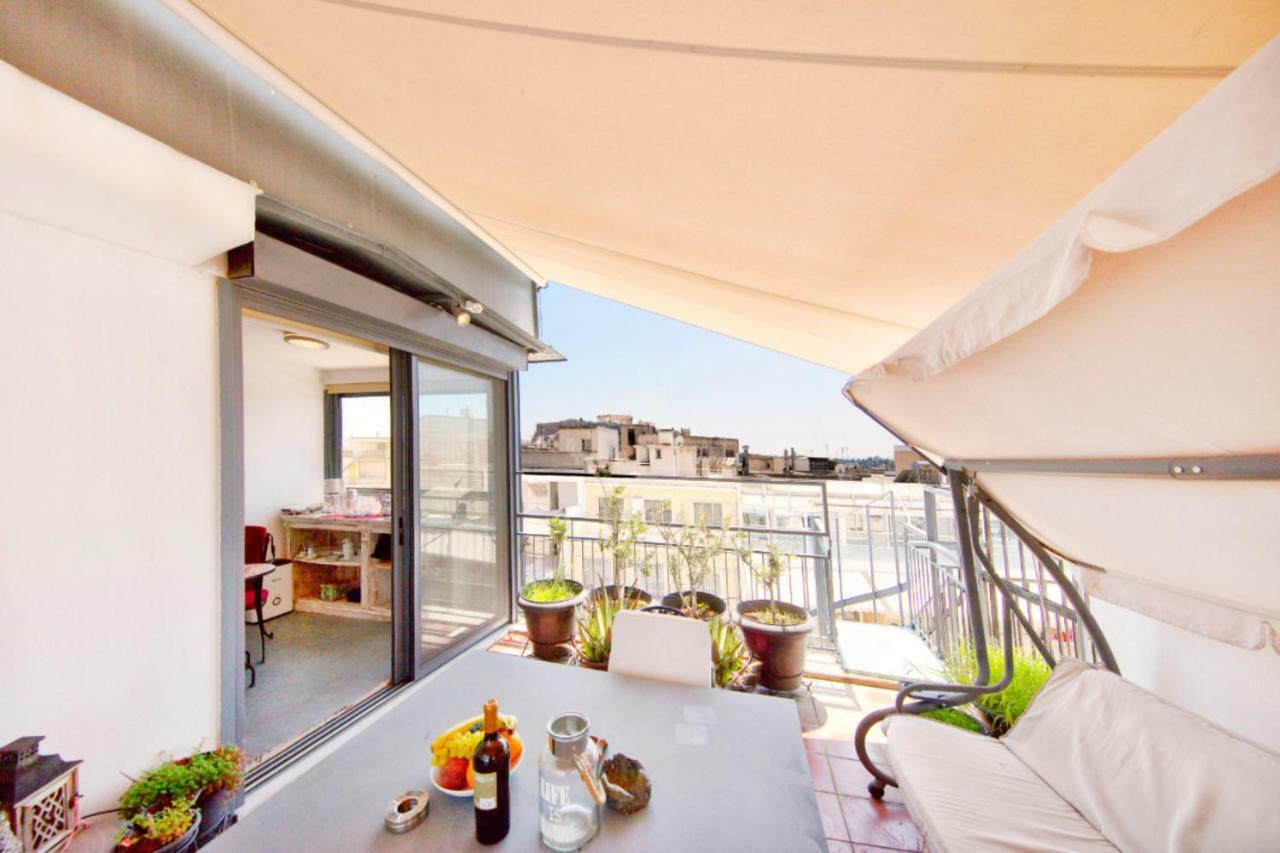 Topfloor Stylish Apartment With Acropolis View! Athens Luaran gambar