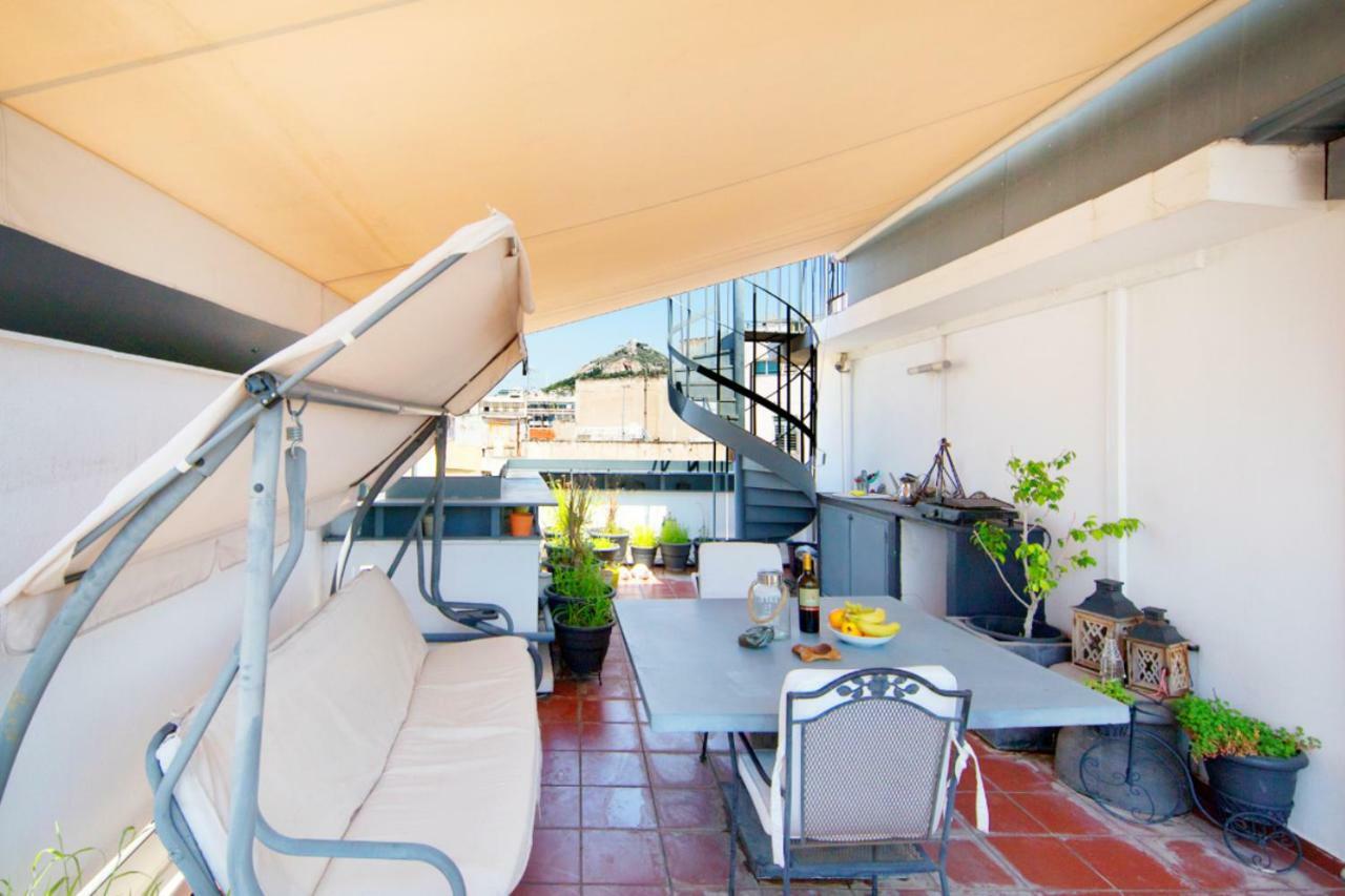 Topfloor Stylish Apartment With Acropolis View! Athens Luaran gambar